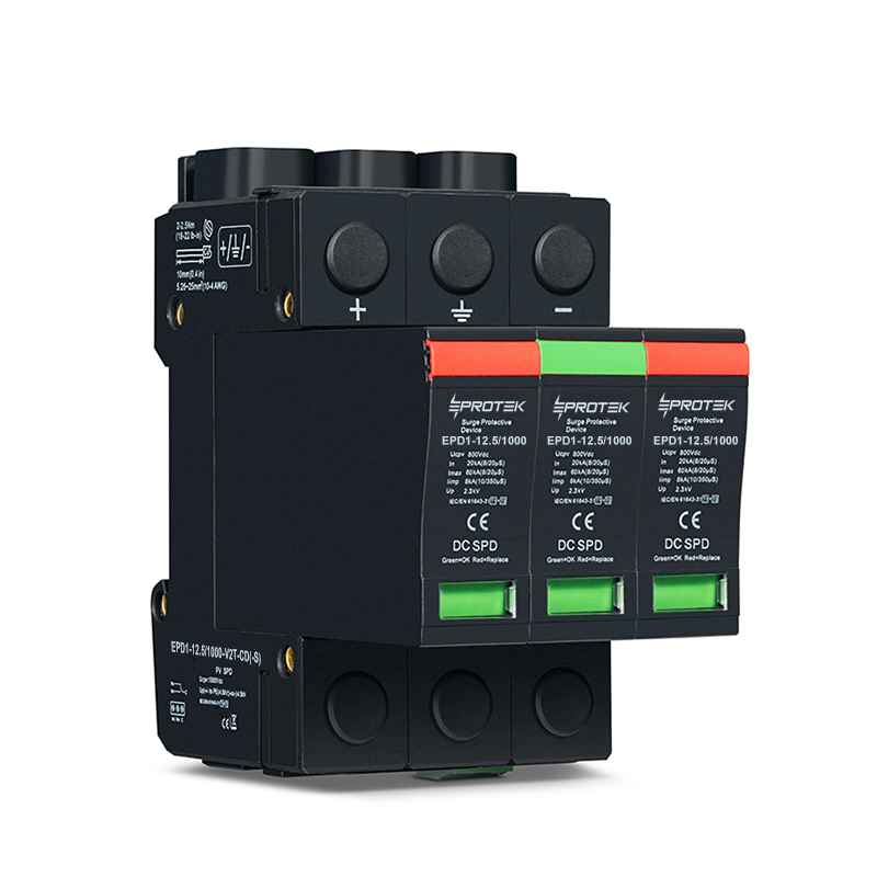 EV SPD Class I surge protection Imax 60kA - EPD1-12.5 Series